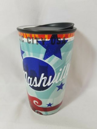 Starbucks Nashville Music City Double Wall Ceramic Tumbler