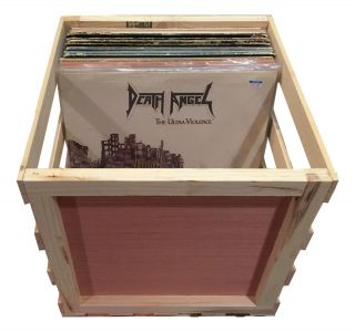 14 " Wooden Vinyl Record Storage Crate - Album,  Lp,  Record Storage And Display