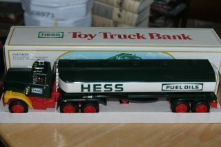 Hess Gasoline Toy Truck Bank