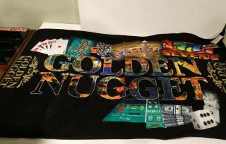 Golden Nugget Casino Vintage Nos Beach Towel Roulette Slots