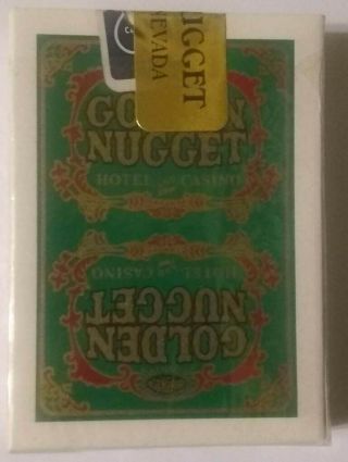 Vintage Golden Nugget Hotel And Casino Playing Cards Poker 21