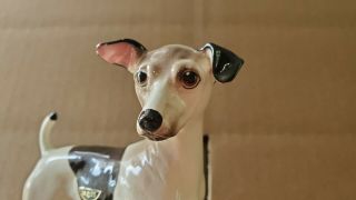 Vintage Hagen Renaker Vickie Smooth Fox Terrier 1956 Porcelain Dog Figurine