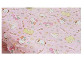 Sanrio My Melody Hello Kitty Pochacco Cinnamroll Fleece Blanket (1.  5m X 2m)