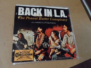 The Peanut Butter Conspiracy Back In La Challenge 45 W/ Picture Sleeve