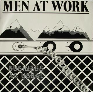 Men At Work ‎business As Usual Vinyl Lp Australia 1981 Record
