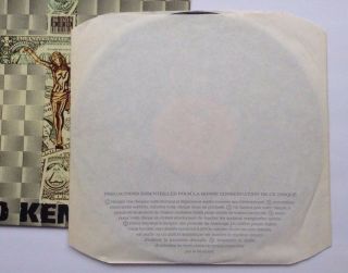Dead Kennedys Rare French First Press Vinyl In God We Trust 7,  VIRUS 3 4