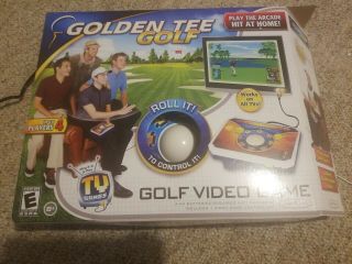 Golden Tee Golf Plug & Play Home Tv Edition Arcade Jakks Pacific - 2011
