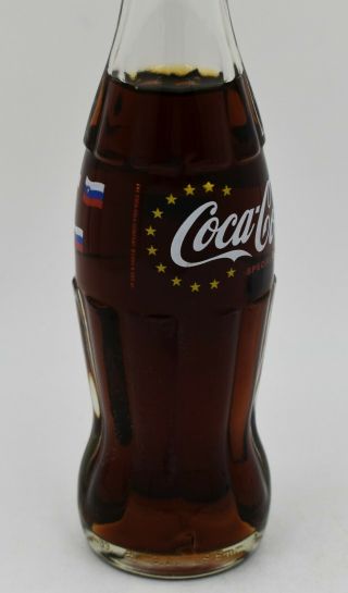 2004 European Union A10 Expansion 10 Flag Coca Cola Bottle Coke Czech Republic 3