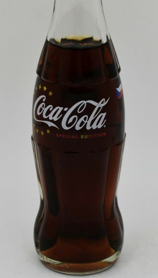 2004 European Union A10 Expansion 10 Flag Coca Cola Bottle Coke Czech Republic 4
