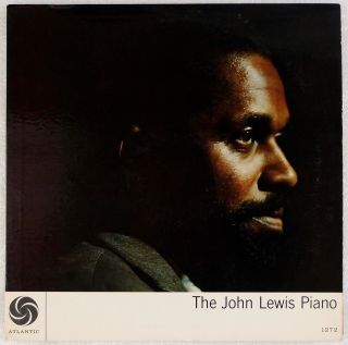 John Lewis: The John Lewis Piano Us Atlantic Dg Orig Jazz Lp Nm Vinyl