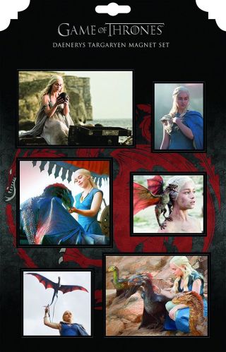 Game Of Thrones: Daenerys Targaryen Magnet Set By Dark Horse