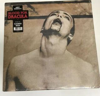 Andy Warhol’s Blood For Dracula Claudio Gizzi Soundtrack Lp