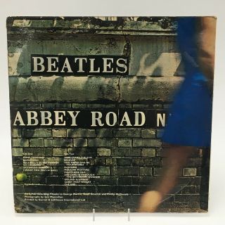 THE BEATLES ' Abbey Road ' Vinyl LP Apple Records 1969 Album SU120028 2