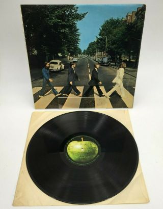 THE BEATLES ' Abbey Road ' Vinyl LP Apple Records 1969 Album SU120028 3