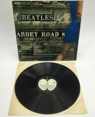 THE BEATLES ' Abbey Road ' Vinyl LP Apple Records 1969 Album SU120028 4