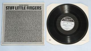 Stiff Little Fingers ‎– The Peel Sessions 12 " Vinyl 4 - Track Ep 1986 Uk - Punk