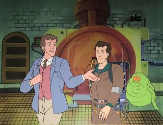 Real Ghostbusters Animation Art Cel Dic Ent Seal
