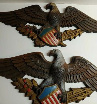 Styrofoam American Eagle Usa Arrows Military Decoration Hanging Vintage