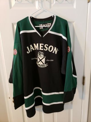 Jameson Irish Whiskey Hockey Jersey Size Xl Caskmates