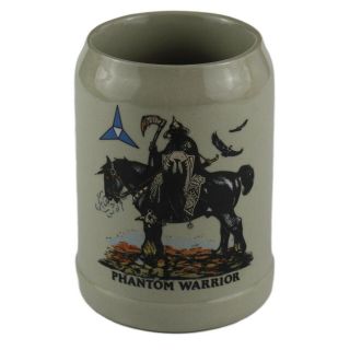 Vintage Beer Stein Mug West Germany Gerz Phantom Warrior U.  S.  Army Iii Corps.  5l
