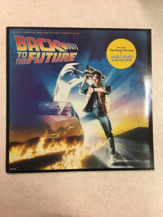 Motion Picture Soundtrack - Back To The Future (1985) Ex Vinyl Record