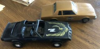 1981 Ertl Smokey And The Bandit Chase Trans Am & Sheriff Car Incomplete
