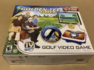 Golden Tee Golf Plug & Play Classic Home Tv Edition Arcade Jakks Pacific - 2011