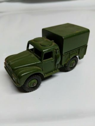 Dinky Toys Army 1 - Ton Cargo Truck 641 Green Made In United Kingdom