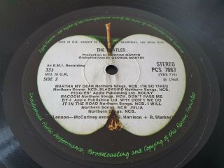 The Beatles - The Beatles (white Album) - Misprint - Rocky Racoon - 1 