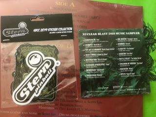 Black Knight Sword of Rage Pinball Stern Rock VINYL Record SDCC Exclusive cd skr 5
