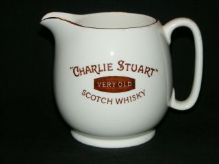 Vintage Charlie Stuart Very Old Scotch Whisky Jug