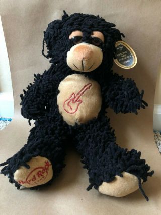 Hard Rock Park Myrtle Beach Rare Unique Collectible Embroidered Teddy Bear