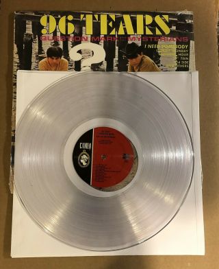 Lp: Question Mark & The Mysterians - 96 Tears Clear Vinyl Reissue