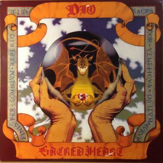 Dio - Sacred Heart - 1985 Uk Vertigo Records 12  Album