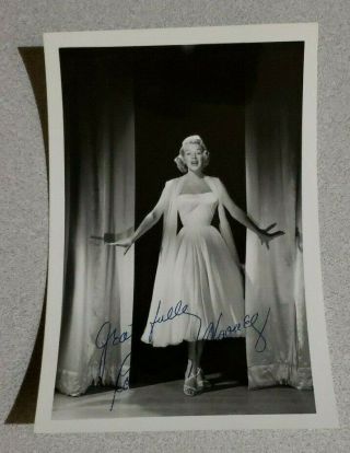Rosemary Clooney Actress & Singer Pic Autograph Hand Signed Photograph