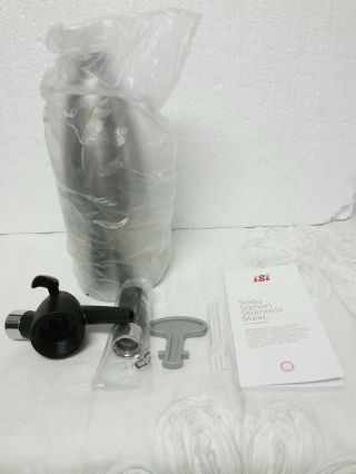 Isi Stainless Steel Sparkling Soda Siphon (1 Liter) Read The Description No Box