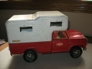 Vintage 1970s Tonka Toy Truck With Camper