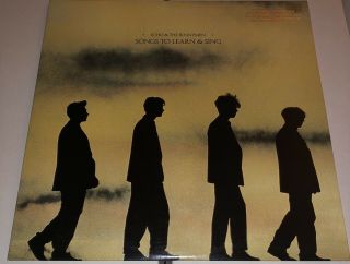 Echo And & The Bunnymen ‎– Songs To Learn & Sing / Lp Vinyl Us Promo