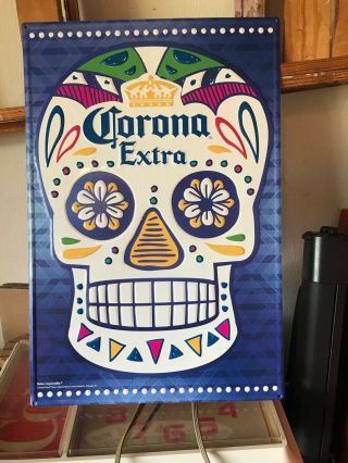 Corona Day Of The Dead Sugar Skull Tin Tacker L@@k