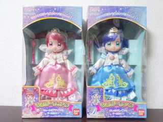 Fushigiboshi No Futagohime Ma Cherie Fine & Rein Doll Bandai Princess Figure