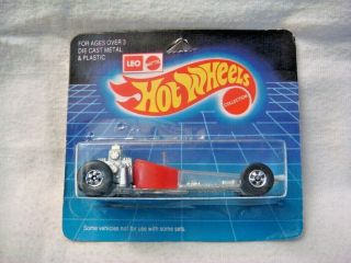 Hot Wheels Scarce Unpunched Blister Hot Rod Red Odd Rod Short Card Leo India Nm