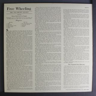 TED BROWN: Wheeling LP (Japan re,  w/ insert) Jazz 2