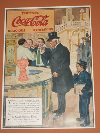 1907 Framed Ad 