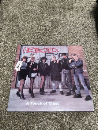 The Ejected - A Touch Of Class Lp 1st Press Vinyl Punk Blitz Adicts 4 Skins