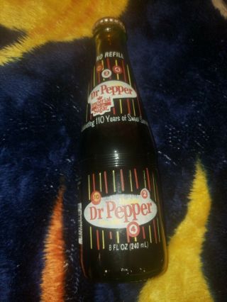 Rare Dublin Dr Pepper Bottle Full