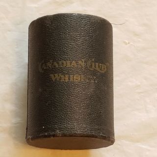 Canadian Club Whiskey Hiram Walker Dice Cup Vintage