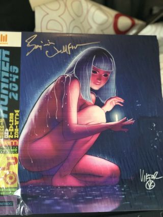Comic Con 50 Blade Runner 2049 Mondo Vinyl 2xlp Soundtrack Variant Of 500 Signed