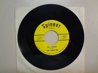 Cobras Iv: All I Want 2:20 - Time Is The Master 2:40 - U.  S.  7 " Spinner Records 45 - 260