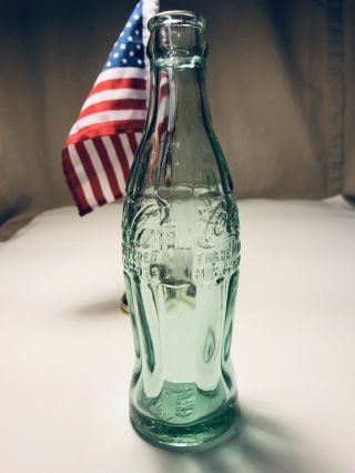 NEWTON KANS (Kansas) Patent 1923 Coca Cola Hobbleskirt Soda Coke Bottle 3