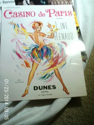 TWO VINTAGE BROCHURES AND CARD FOR THE DUNES HOTEL,  LAS VEGAS 3